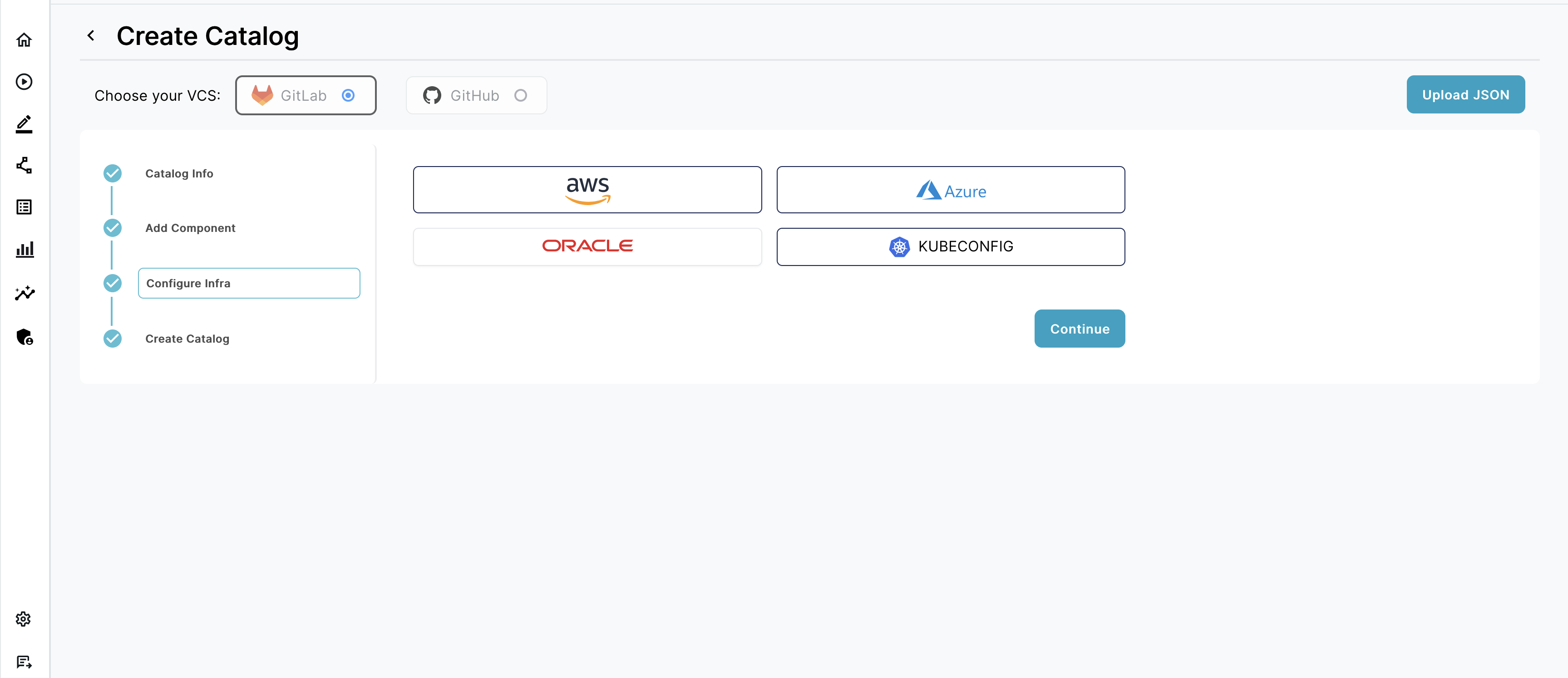 Setup Infrastrcture Details